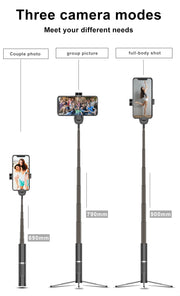 Wireless Bluetooth Selfie Stick