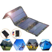 15W Portable Solar Panel Waterproof Charger